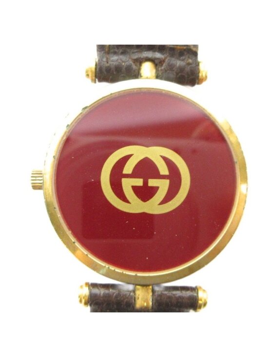 Gucci Watch Sherry Line Leather leto B-man Gold main image 6